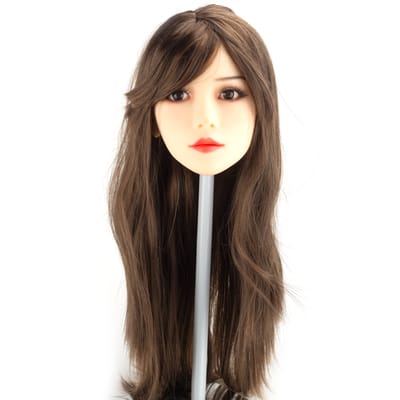 Grazi - Boneca Realística em TPE com Pele Branca, Cabelo Castanho Claro longo, Olhos Castanhos, Seios Fartos, Vértebras em Aço e Acessórios - 39,2 Kg e 1,60 Metros de Altura