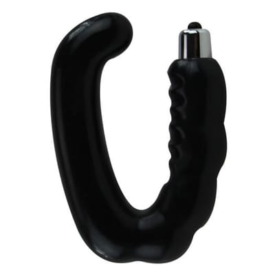 Estimulador de Ponto G em Silicone com Cápsula Vibratória - G-Spot Stimulation | Cor: Preto