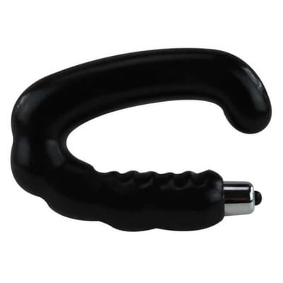 Estimulador de Ponto G em Silicone com Cápsula Vibratória - G-Spot Stimulation | Cor: Preto