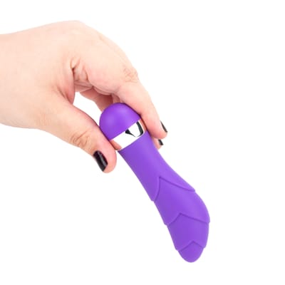 Vibrador Personal com Relevo em Ondas e Vibração Multivelocidade - G-Spot | 8,5 x 2,5 cm| Disponível em 3 Cores