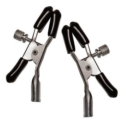 Harness Body com Grampo Pinça Para Mamilos e Argola Escrotal BDSM Ruthless Collection - InNamorata