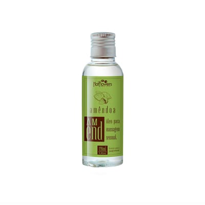 Óleo de Amêndoa para Massagem Sensual - Hot Flowers Amend - 120ml