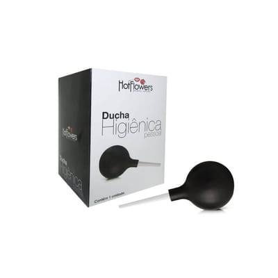 Hot Flowers - Ducha Higiênica para o Uso Anal com Aplicador Unissex - 200ml