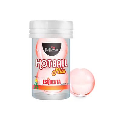 Bolinhas Explosivas com Efeito que Esquenta - Hot Flowers Hot Ball Plus | 2 Unidades