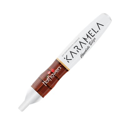 Caneta Comestível para Sexo Oral e Preliminar - Hot Flowers Hot Pen Karamela | 35g | Disponível em 2 Sabores