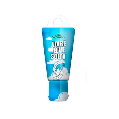 Excitante Unissex com Sensação de Refrescância - Hot Flowers Livre, Leve e Solto - 15g