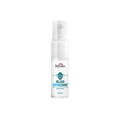 Lubrificante Neutro de Alta Intensidade à Base de Silicone e Vitamina E - Hot Flowers Melhor Intensidade | 12ml
