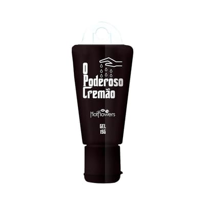 Excitante Masculino com Efeito de Aquecimento e Refrescância - Hot Flowers O Poderoso Cremão - 15g