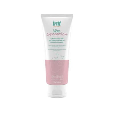 Lubrificante Íntimo com Jambu no Sabor de Morango - Intt Wellness Vibe Sensation | 50ml