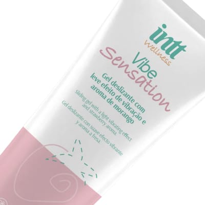 Lubrificante Íntimo com Jambu no Sabor de Morango - Intt Wellness Vibe Sensation | 50ml