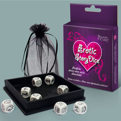 Jogo de Dados para Contar Fantasias Eróticas - Erotic Story Dice
