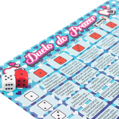 Jogo Duelo do Prazer "Namoro" - Diversão ao Cubo