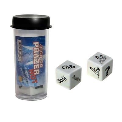 Jogo do Prazer Hot - Diversão ao Cubo | Contém 2 Dados