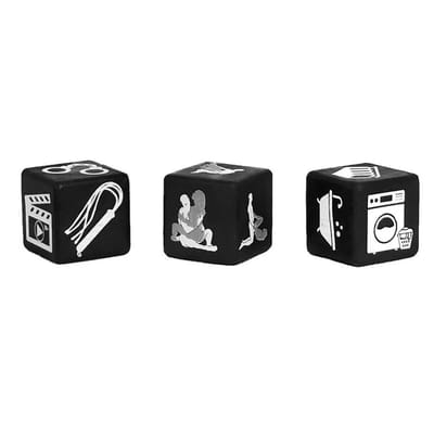 Jogo Romantic Dice - Diversão ao Cubo | Contém 3 Dados