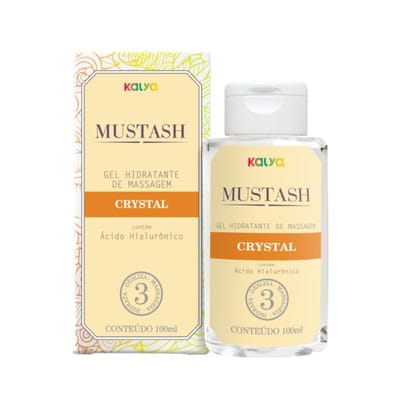 Lubrificante em Gel à Base D'Água - Kalya Mustash Crystal  | 100 ml