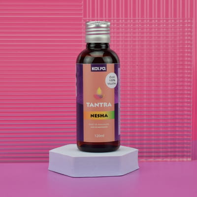 Óleo para Massagem Corporal 100% Vegetal - Kalya Tantra - 120 ml | Disponível em 9 Aromas