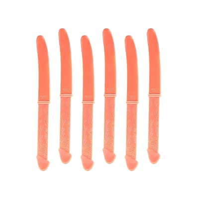 Kit com Facas em Formato de Pênis - Sexy Import | 6 Unidades