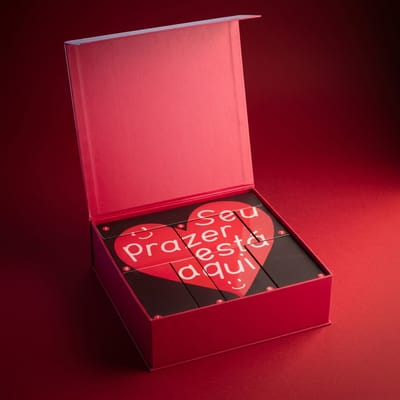 Kit com 7 Itens para Descobertas Sensuais - Intt Box Secret