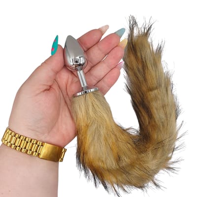 Kit Fetiche IV com Tiara com Orelhinhas e Plug Rabo de Raposa - Sexy Import | Disponível em 2 Cores
