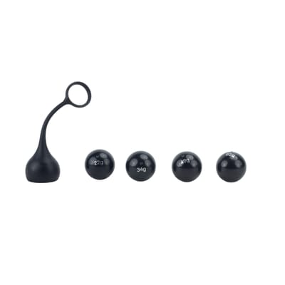 Kit Ben-Wa Para Pompoarismo com 4 Bolas com Peso Gradual e Alça de Segurança - Adão & Eva Love Nest