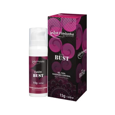 Gel Excitante e Sensibilizante Beijável para os Mamilos no Sabor Morango - La Pimenta Dark Bust | 15g