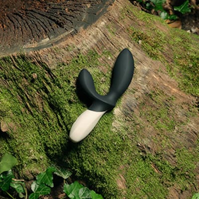 Estimulador de Próstata e Períneo em Silicone com 10 Configurações de Vibração, Recarregável e a Prova D' Água - Lelo Loki Wave 2 | 9,6 x 4,3 cm | Disponível em 2 Cores