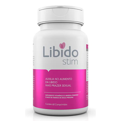 Suplemento Vitamínico e Mineral que Aumenta a Libido Feminino - Libido Stim - 60 Cápsulas
