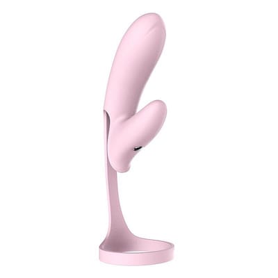 Libo - Dedeira Estimuladora de Ponto G e Clítoris com Vibração Única em Silicone - 7,6 x 2,5 cm