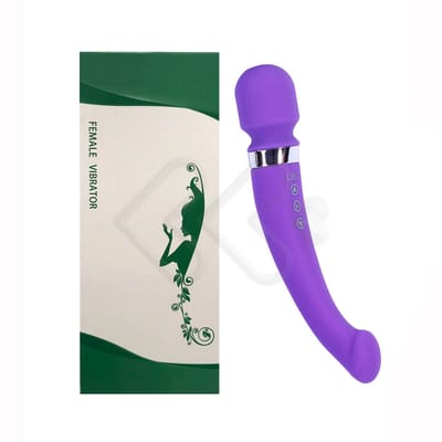 Massageador e Vibrador de Ponto G com 8 Modos de Vibração e Carregamento via "USB" Magnético - Libo Female Vibrator Scorpio Massage - 12 x 2,4 cm
