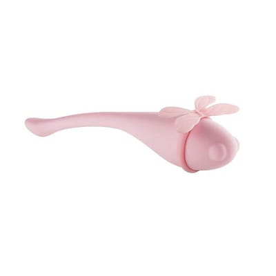Vibrador em Silicone Aveludado com 8 Modos de Vibração, Recarregável - Libo Using Qing | 18 x 3,3 cm