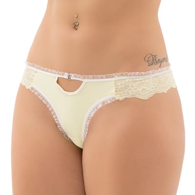 Calcinha Fio Samanta - Lingerie Sapeka | Tamanho Único | Disponível em 5 Cores