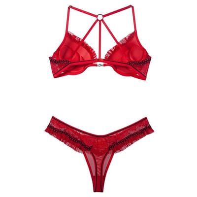 Conjunto Anne - Lingerie Sapeka | Disponível em 3 Cores e 4 Tamanhos