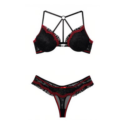 Conjunto Anne - Lingerie Sapeka | Disponível em 3 Cores e 4 Tamanhos