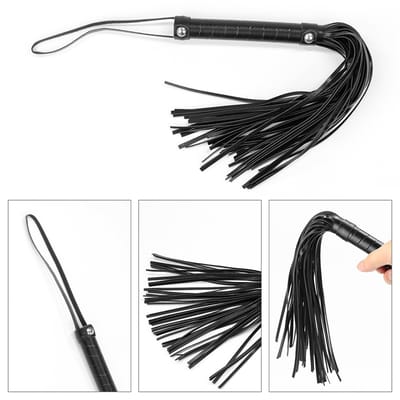 Kit Bondage com Mordaça, Par de Algemas e Chicote - Lovetoy Deluxe Bondage Kit