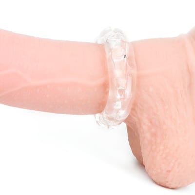 Anel Peniano de Silicone com Pontas Massageadoras - Lovetoy Power Plus | Disponível em 2 Cores