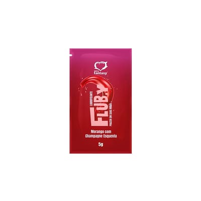Lubrificante À Base D'Água em Sachê - Sexy Fantasy Flub.y | 5g | Disponível em 3 Sabores