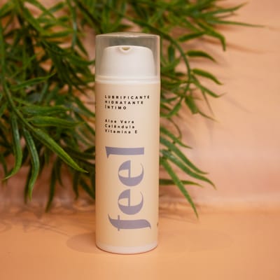 Lubrificante Hidratante Íntimo com Aloe Vera, Calêndula e Vitamina E - Feel | 50ml