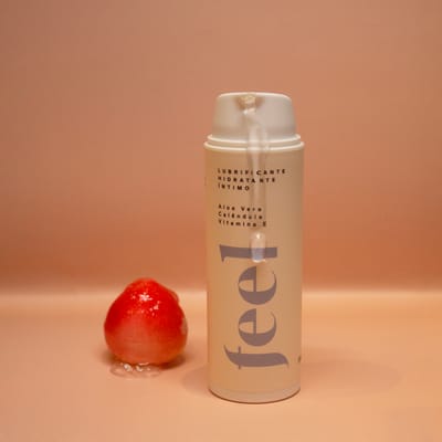 Lubrificante Hidratante Íntimo com Aloe Vera, Calêndula e Vitamina E - Feel | 50ml