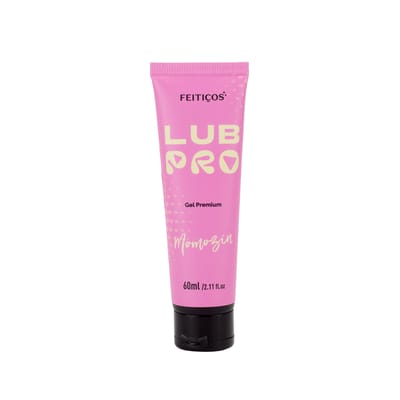 Lubrificante Íntimo Premium com Extrato de Aloe Vera Sabor Morango com Chantilly Picante - Feitiços LubPro Momozin | 60ml