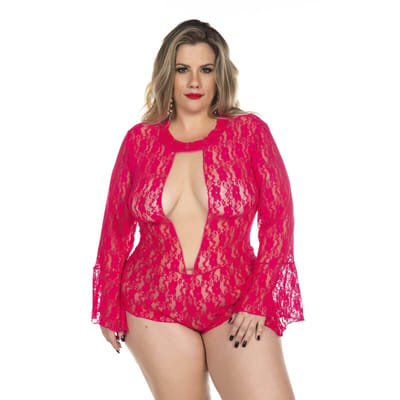 Macaquinho Princesa - Pimenta Sexy | Plus Size | Disponível em 4 Cores
