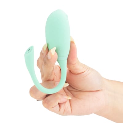 Estimulador de Ponto G e Clítoris Recarregável em Silicone com Controle Via App e 7 Modos de Vibração - Magic Motion Fugu | 11,3 x 3,5 cm | Disponível em 2 Cores