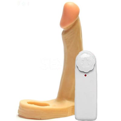 Magic Sexy - Anel Companheiro em Silicone com Vibração Multivelocidade - 14 x 3,5 cm