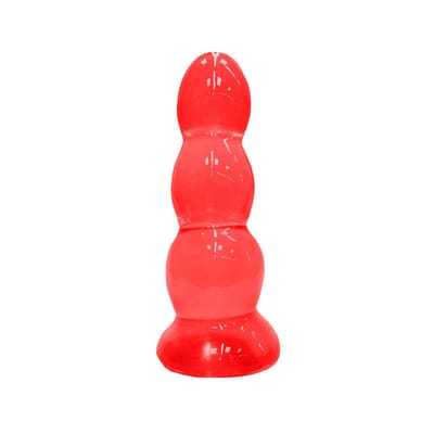 Plug Anal com Esferas Gradativas e Base de Suporte - Magic Sexy | 13 x 4,6 cm | Disponível em 7 Cores
