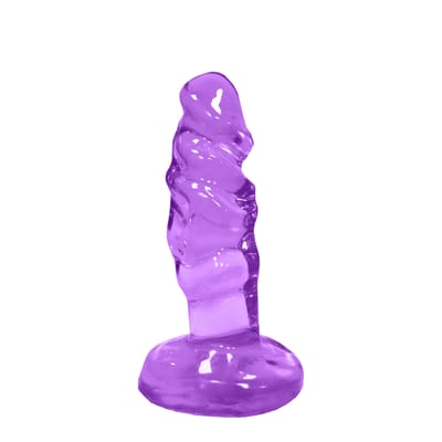 Plug Anal em Formato de Pênis Realístico com Saliências e Base de Suporte - Magic Sexy | 10,3 x 3,1 cm | Disponível em 7 Cores