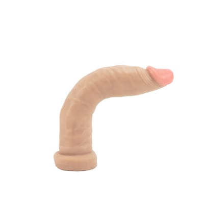 Prótese Realística Articulada com Glande e Saliências - Magic Sexy | 14 x 2,9 cm | Disponível em 3 Cores
