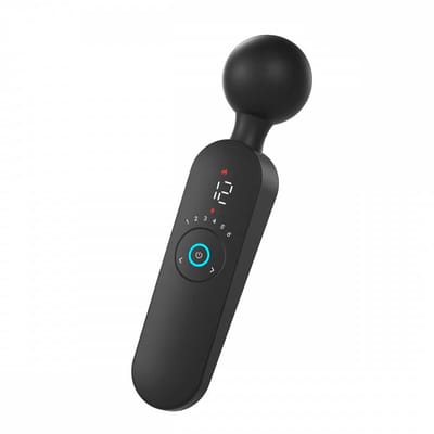 Massageador Varinha Mágica em Silicone com 12 Modos de Vibração, 6 Intensidades, Função Aquecimento e Recarregável - Lilo Ares II Smart Vibrator