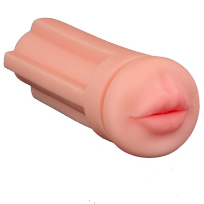 Masturbador em Formato de Cerveja de Lata Com Boca e Língua em TPE e Texturas Internas - Lovetoy Cream Ale | 16 x 3 cm