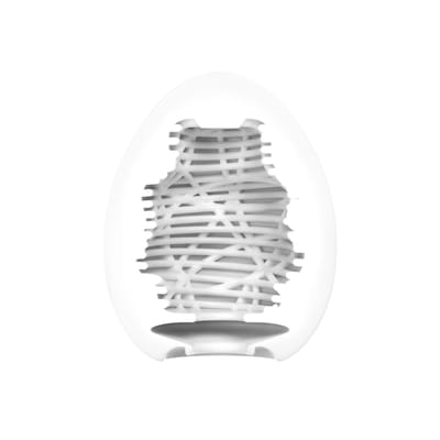 Masturbador em Formato de "Egg" em TPE com Textura Suave - Tenga Egg Silky | 5,8 x 5 cm