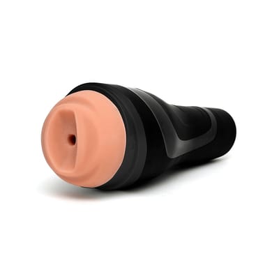 Masturbador Masculino em Cyberskin com Regulador de Pressão Interna - Satisfyer Men Classic Black |  25,8 x 9,6 cm