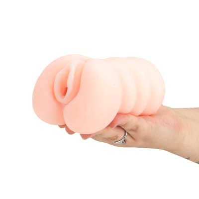 Masturbador Masculino em TPE com Texturas Internas - Crazy Lion Mature Pussy | 10 x 3 cm